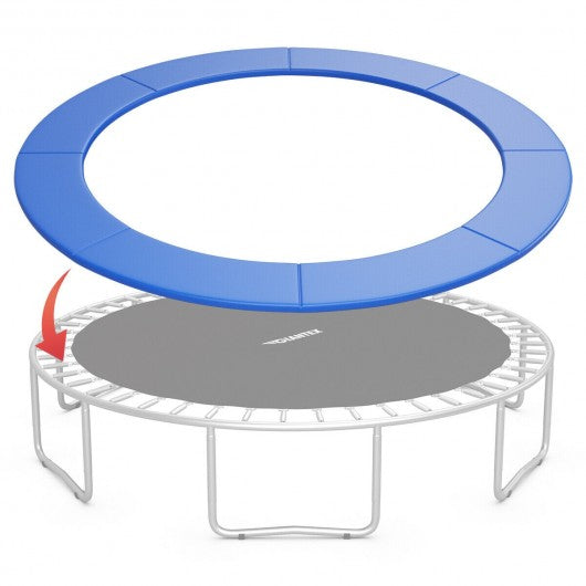 8FT Replacement Safety Pad Bounce Frame Trampoline-Navy