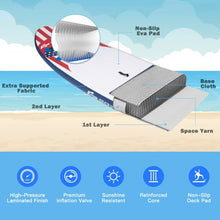 Load image into Gallery viewer, 11&#39; Inflatable Stand Up Paddle Board Backpack Sport
