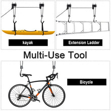 Load image into Gallery viewer, Bicycle Garage Storage Lift Kayak Hoist Hanger Rack
