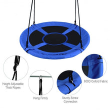 Load image into Gallery viewer, 40" Flying Saucer Tree Swing Indoor Outdoor Play Set-Blue
