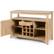 Load image into Gallery viewer, Buffet Server Sideboard Wine Cabinet Console-Natural
