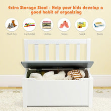 Load image into Gallery viewer, 4 PCS Kids Wood Table Chairs Set -Gray
