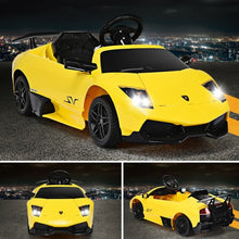 Load image into Gallery viewer, 12 V Lamborghini Murciealgo Licensed Electric Kids Riding Car
