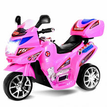 Load image into Gallery viewer, 3 Wheel Kids Ride On Motorcycle 6V Battery Powered Electric Toy Bicyle New-pink
