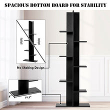 Load image into Gallery viewer, Open Concept Plant Display Shelf Rack Storage Holder-Black
