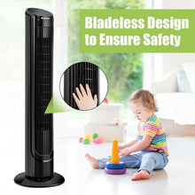 Load image into Gallery viewer, 40&quot; Black LCD Digital Control Tower Fan
