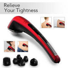 Load image into Gallery viewer, Electric Handheld Deep Tissue Percussion Massager
