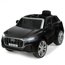 Load image into Gallery viewer, 12V Licensed AudiQ8 Kids Ride On Car-Black
