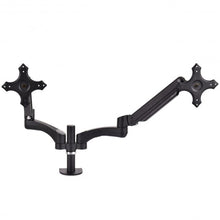 Load image into Gallery viewer, Dual LCD Monitor Spring Arms TV Bracket Desk Mount Stand 2 Screens
