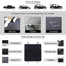 Load image into Gallery viewer, Waterproof Pet Car Seat Cover Hammock
