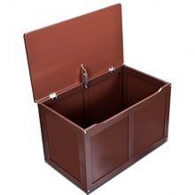 Load image into Gallery viewer, Safety Hinge Wooden Chest Organizer Toy Storage Box-Coffee
