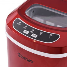 Load image into Gallery viewer, Mini Portable Compact Electric Ice Maker Machine-Red
