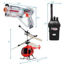 Load image into Gallery viewer, Infrared Laser Tag Guns Game with 2 Walkie Talkies &amp; Helicopter
