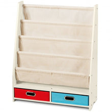 Load image into Gallery viewer, Kids Book and Toys Organizer Shelves-Beige
