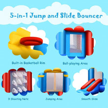 Load image into Gallery viewer, Inflatable Bounce House Castle with Balls &amp; Bag
