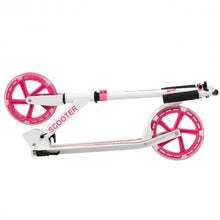 Load image into Gallery viewer, Portable Folding Sports Kick Scooter w/ LED Wheels-Pink
