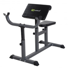 Load image into Gallery viewer, Adjustable Commercial Preacher Arm Curl Weight Bench
