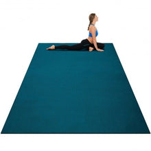 Load image into Gallery viewer, Large Yoga Mat 6&#39; x 4&#39; x 8 mm Thick Workout Mats-Blue
