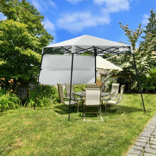 Load image into Gallery viewer, 7 x 7 FT Sland Adjustable Portable Canopy Tent w/ Backpack-White

