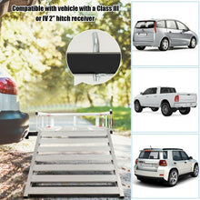 Load image into Gallery viewer, 50&quot; x 29.5&quot; Hitch-Mounted Mobility Cargo Carrier
