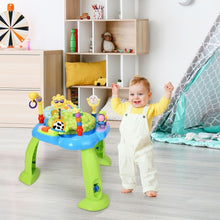 Load image into Gallery viewer, 2-in-1 Baby Jumperoo Adjustable Sit-to-stand Activity Center-Green

