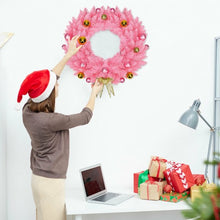 Load image into Gallery viewer, 24&quot; Artificial PVC Christmas Wreath with Ornament Balls
