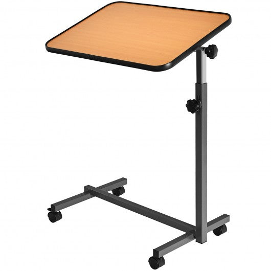 Overbed Rolling Food Tray Table