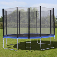 Load image into Gallery viewer, 12&#39; Trampoline with Enclosure Net Spring Pad &amp; Ladder
