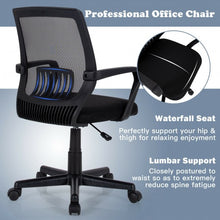 Load image into Gallery viewer, Mid-Back Mesh Height Adjustable Executive Chair with Lumbar Support
