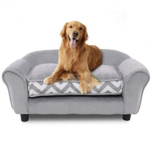 Load image into Gallery viewer, Ultra Plush Soft Warm Pet Dog Sleeping Bed-Gray
