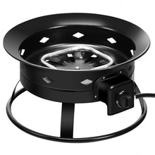 Load image into Gallery viewer, Portable Propane Outdoor Gas Fire Pit with Cover and Carry Kit
