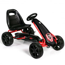 Load image into Gallery viewer, Kids Ride On Toys Pedal Powered Go Kart Pedal Car-Black
