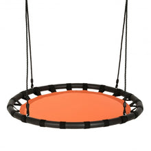 Load image into Gallery viewer, 40&quot; Flying Saucer Round Swing Kids Play Set-Orange
