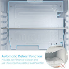Load image into Gallery viewer, 2.4 Cu.Ft. Compact Refrigerator Auto Defrost Mini Fridge Reversible Door-Beige
