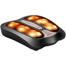 Load image into Gallery viewer, Shiatsu Heated Electric Kneading Foot and Back Massager-Black
