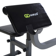 Load image into Gallery viewer, Adjustable Commercial Preacher Arm Curl Weight Bench
