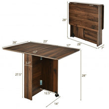 Load image into Gallery viewer, Multifunction Folding Corner Dining Table
