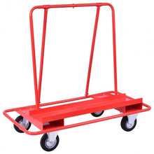 Load image into Gallery viewer, Handling Heavy Duty Sheetrock Sheet Panel Service Cart
