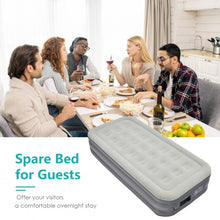 Load image into Gallery viewer, Portable Fast Inflation Air Bed with Built-in Pump for Home Camping
