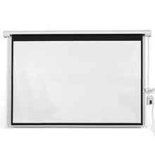 Load image into Gallery viewer, 100&quot; 80 x 60 Remote Control Motorize Electric Auto Projector
