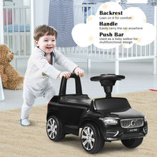 Load image into Gallery viewer, Kids Volvo Licensed Ride On Push Car Toddlers Walker-Black
