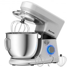 Load image into Gallery viewer, 7.5 Qt Tilt-Head Stand Mixer with Dough Hook-Silver
