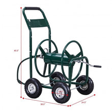 Load image into Gallery viewer, 350 ft Garden Yard Water Planting Hose Reel Cart
