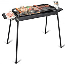 Load image into Gallery viewer, Height Adjustable Outdoor Barbecue Charcoal Grill Stove
