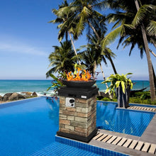 Load image into Gallery viewer, 40 000 BTU Patio Propane Burning Fire Bowl Column

