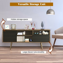 Load image into Gallery viewer, Modern TV Stand with 3 Shelves Storage Drawer
