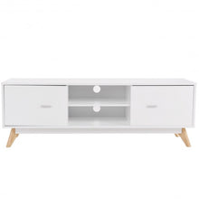 Load image into Gallery viewer, Entertainment Center Console TV Shelf  Stand with 2 Doors
