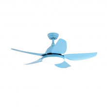 Load image into Gallery viewer, 42 Inch Kid Ceiling Fan with LED Light and Color Temperature Remote Control-Blue
