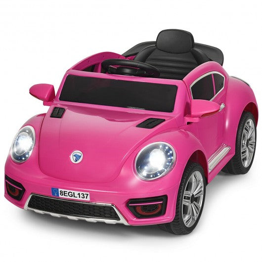 Kids Electric Ride On Car Battery Powered -Pink
