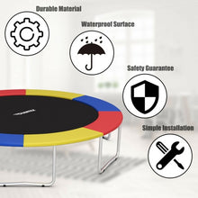 Load image into Gallery viewer, 8FT Replacement Safety Pad Bounce Frame Trampoline-Multicolor

